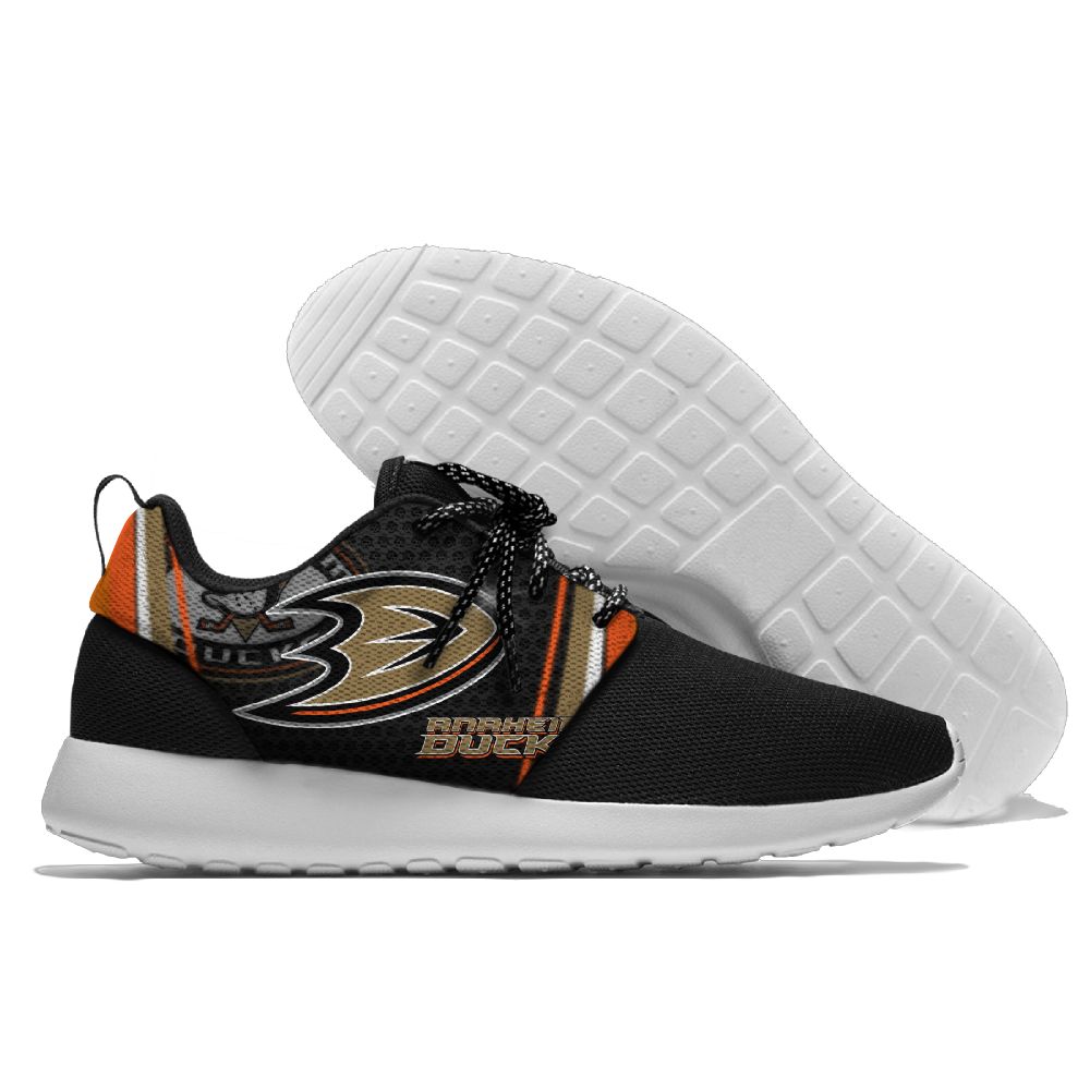Men's NHL Anaheim Ducks Roshe Style Lightweight Running Shoes 002